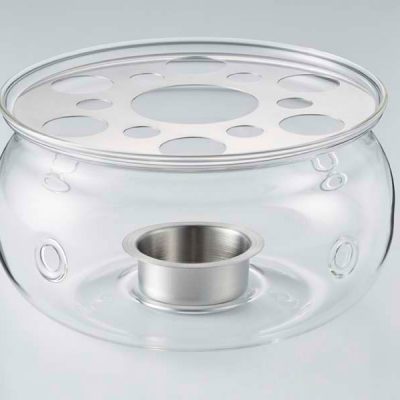 Theepot warmer met rvs plaat, Ø 148 x 82 mm
