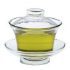 Gaiwan theeglas met schoteltje en deksel - Afbeelding 3